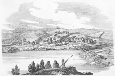 Mission Station at Kerikeri, 1830 Image: Mission Station at Kerikeri, 1830