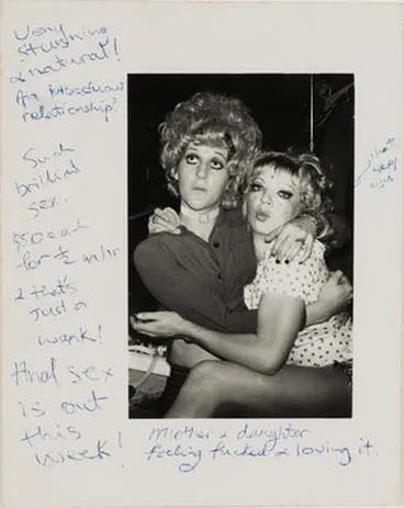 Image: Tina and Tracy Karl at 'Gay Lib Dance Party', 1974