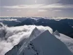 Aerials of Mt Aspiring