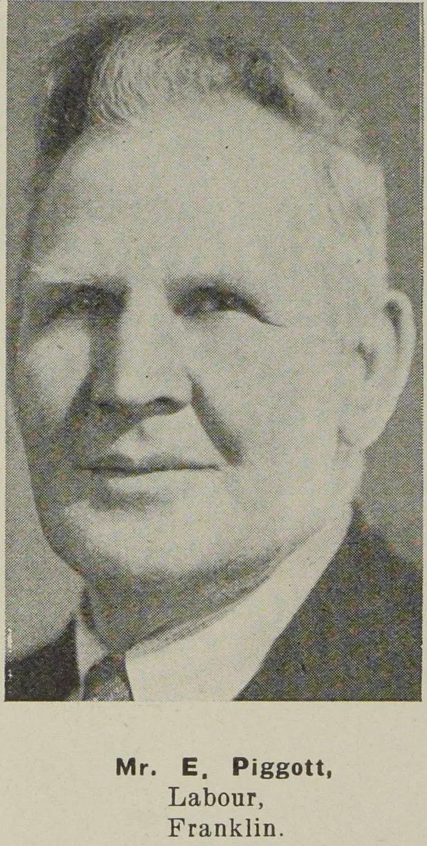 Mr. E. Piggott, Labour, Franklin