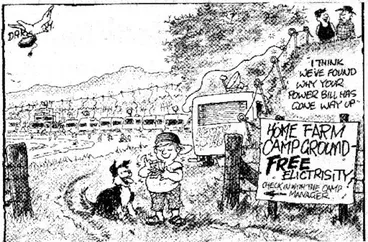 Image: "I think we've found why your power bill has gone way up." [10 February 2009]