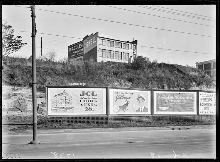 Beach Road, Auckland Central, 1928