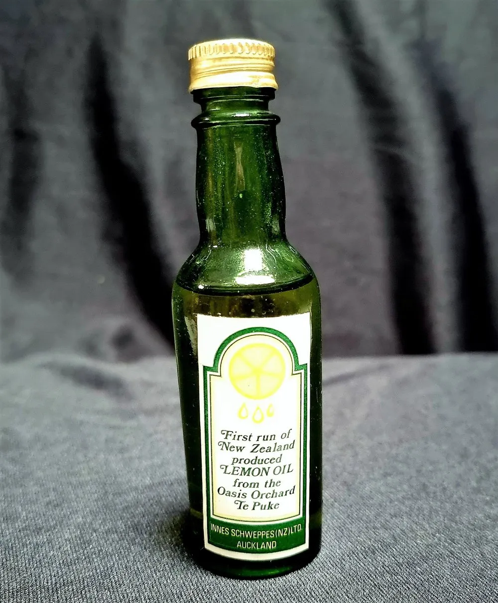 Lemon Oil from Oasis Orchard, Te puke