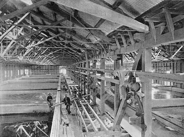 Image: Cyanide vats, Waihi