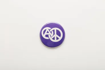 Image: badge, protest