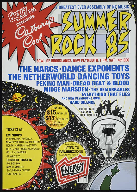 Summer Rock 85. Bowl of Brooklands [poster]