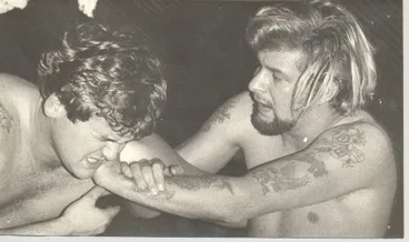 Image: First professional wrestling match staged in Levin