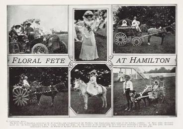 Image: Floral fete at Hamilton
