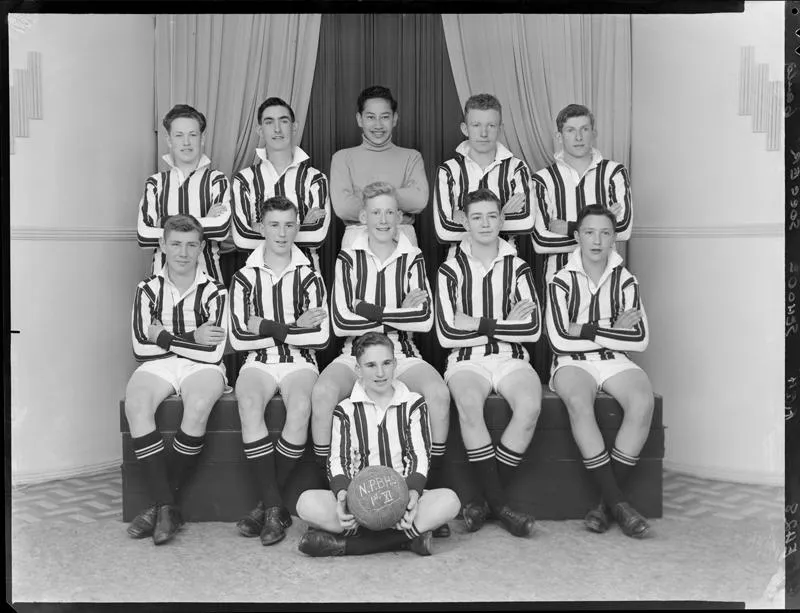 New Plymouth Boys High School Soccer Team