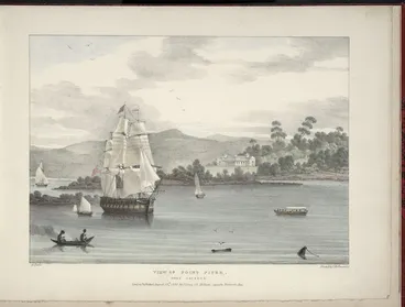 Image: Earle, Augustus, 1793-1838 :View of Point Piper, Port Jackson / A Earle. Printed by C Hullmandel. London, published August 10 1830 by J. Cross