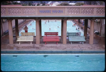 Image: Blue Baths, Rotorua, 1962