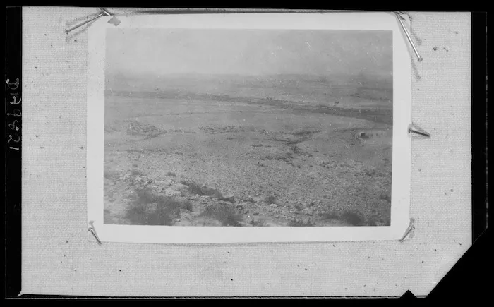 Scene of fighting around Takrouna, Tunisia