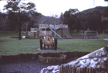 Image: Harcourt Park; playground, circa 1980s